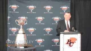 102nd Grey Cup Festival Press Conference