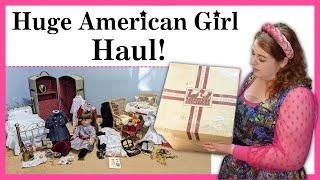 I Bought a Huge Vintage American Girl Lot! // Unboxing Samantha's Collection