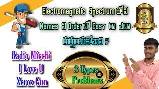 How to Remember EM spectrum || Vivek Telugu Library || Electromagnetic spectrum