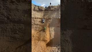 Wall of Death dirtbike HILL CLIMB