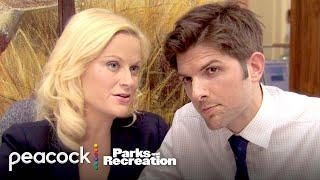 The first ever Leslie vs Ben stand-off | Parks and recreation