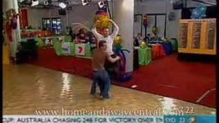 Good Friday Appeal 2007 - Tim and Grant dancing