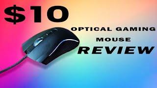 Best budget gaming mouse under $10 - HYSJ Optical 7D gaming mouse Review.