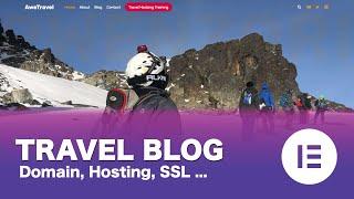 [Part 02/15] Make a Free WordPress Travel Blog Using Elementor