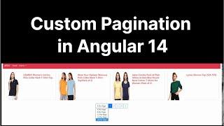 Custom Pagination Angular 14