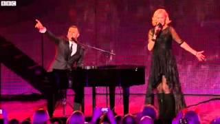 Agnetha and Gary Barlow BBC commercial