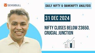 NIFTY & BANK NIFTY Analysis for Tomorrow | Stock Market Outlook | 31 December 2024, Tuesday