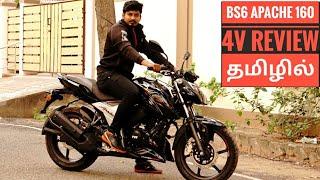 Apache 160 4V BS6 first ride review in Tamil | தமிழ் | Rev Force Tamil