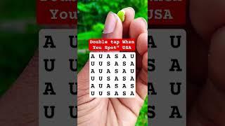 Double tap When You Spot" USA #search #brainteaser #quiz