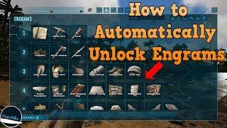 How to make Engrams Automatically unlock Engrams on your Ark Nitrado Server, Ninjakiller