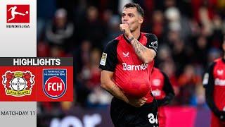 Bayer Leverkusen - Heidenheim | 5:2 | Zusammenfassung | Bundesliga 2024-25 | leverkusen heidenheim