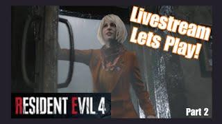 Will We Find Baby Eagle?! RE4 Remake Livestream Lets Play - Part 2