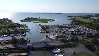 Knapps Narrows Marina flyover