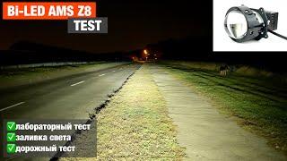 Тест билед линз AMS Z8 biled test обзор