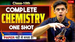 Class 10th Science - Complete Chemistry in One Shot| Important Questions | Prashant Kirad