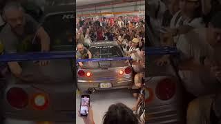 Binlerce kişinin bu arabayı sevmesi tabiki #paulwalker #gtr #fastandfurious #r34 #skyline #jdm
