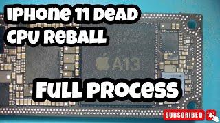 iPhone 11 Restoration: Exploring CPU Reballing Techniques