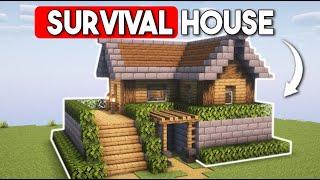 BEST Survival House in Minecraft [Tutorials]