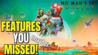 FEATURES YOU MISSED From The No Mans Sky WORLD'S PART 1 Update 2024!