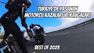 Türkiye’de Yaşanan Motorcu Kazaları Ve Kavgaları 2023 BÜTÜN VİDEOLAR