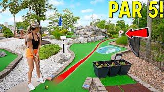 Never Seen Before INSANE Mini Golf Course! - MUST PLAY!