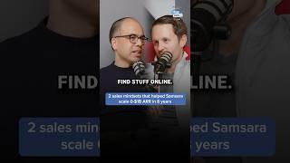 Samsara CEO’s biggest lessons around sales from scaling to $1B ARR #venturecapital #techcompanies