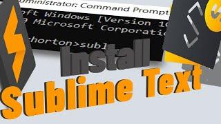 How to Install Sublime Text on Windows 10 (+Bonus Terminal Shortcut)