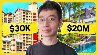 What $30,000 vs $20,000,000 Income Looks Like In Singapore