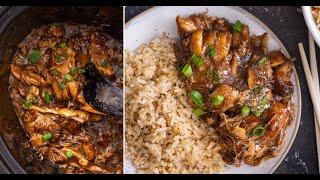 Crock Pot Bourbon Chicken | Kitchen Fun With My 3 Sons