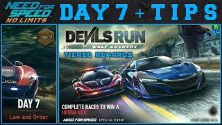 NFS No Limits | Devil's Run: Wolf Country - Honda NSX '17 | Day 7 - WINNING + TIPS