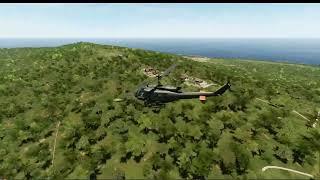 DCS, HUEY UH-1 Pacific WW2 Map