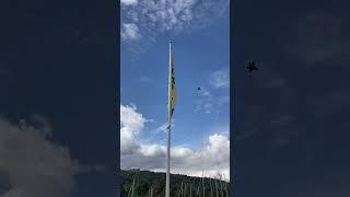 F35 lightning flying over lake windermere. Shocked everyone there!