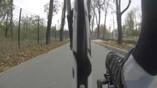 Wheelie in park