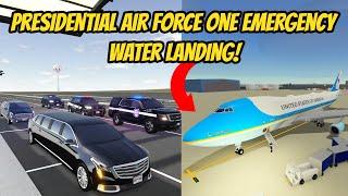 Greenville, Wisc Roblox l President Air Force One Plane Emergency Landing - Roleplay