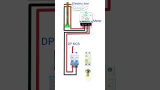 rccb wiring connection diagram residual current circuit breaker #shorts #viral #rccb gopi electric