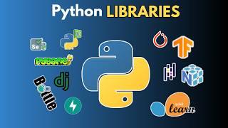 Top Python Libraries to Learn  in 2024 | Web , Data Science , automation & More