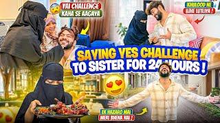 Saying Yes Challenge To Sister For 24 HoursKhulood Ne Aman Ko LutliyaUzma Pas GayiAman’s Family