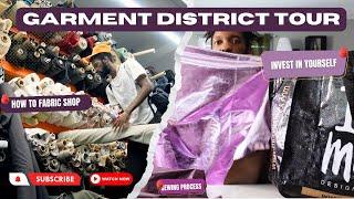 The ULTIMATE Garment District Tour & Fabric Shopping Tips | Invest in Yourself