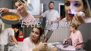 KARI | KOCA EVDE 1 GÜN   Vlog Büşra Pektaş