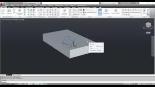 Команда ГИЗМО ПОВОРОТА- AutoCAD