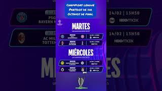 CHAMPIONS LEAGUE Arranca esta semana dejo Horarios, Fecha y donde ver (México) #shorts