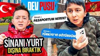 SİNAN POYRAZI YURT DIŞINA BIRAKIP KAÇTIK | DEPORT EDİLDİ