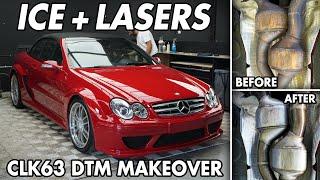 Race‑Bred CLK DTM AMG Revived! Dry‑Ice + Laser Deep‑Clean & Show‑Car Paint Correction