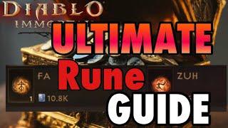 Ultimate RUNE Guide for Diablo Immortal: Best Runes to get and SAVE PLATINUM