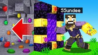 FINDING a LOST INFINITY STONE DIMENSION in Minecraft (Insane Craft)