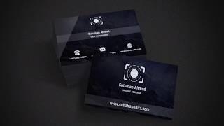 How To Make Business Cards In Photoshop CC || By Subahan Editz || Episode-2.