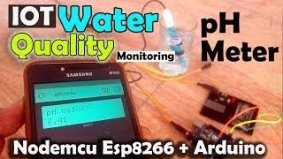 IOT based Water Quality monitoring using Arduino, pH Sensor, Nodemcu ESP8266 & Blynk