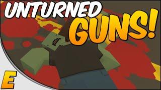 Unturned 3.0 Showcase  MORE GUNS! AA-12 Shotgun, L96 Sniper & More!