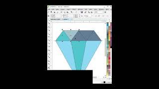 Diamond  logo design in coreldraw | coreldraw tutorial | Nabeel Graphics | Best Corel draw Tutorial