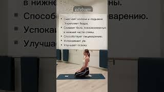 #ваджрасана #позаалмаза #асана #йогадляначинающих #йогаонлайн #йогакаждыйдень #йогауроки